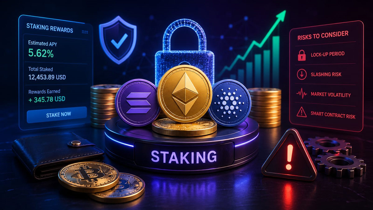 Crypto Staking Explained: How to Earn Yield on Your Holdings (And What Can Go Wrong)